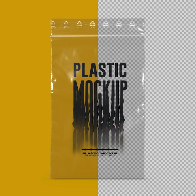 Plastic mockup