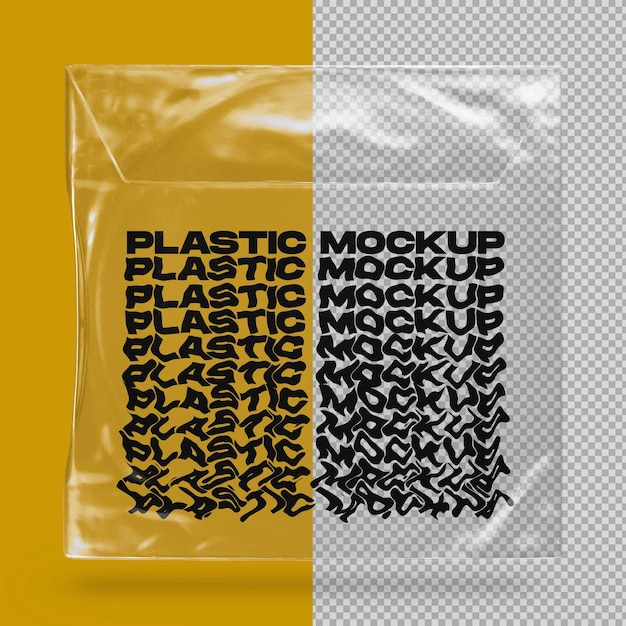 PSD plastic mockup