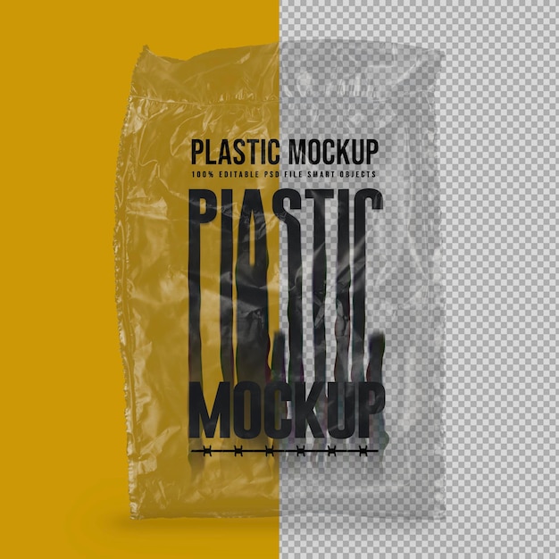 Mockup di plastica