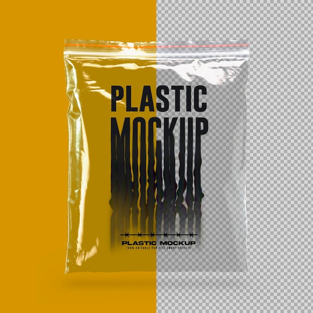 PSD plastic mockup