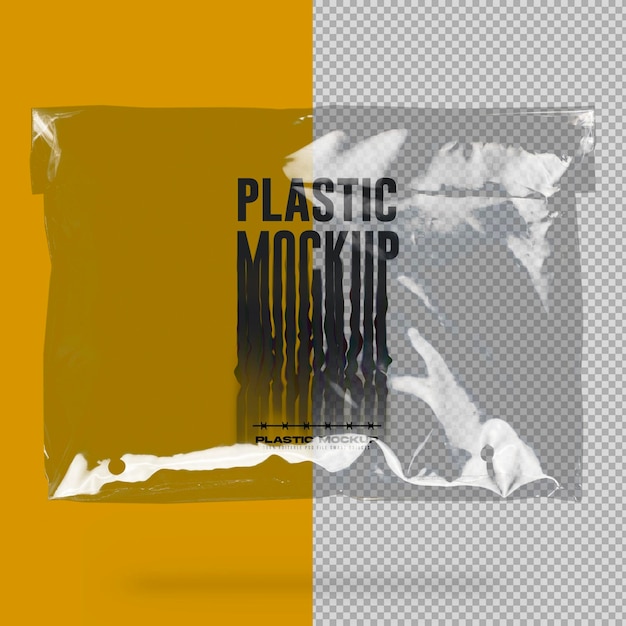 Mockup di plastica