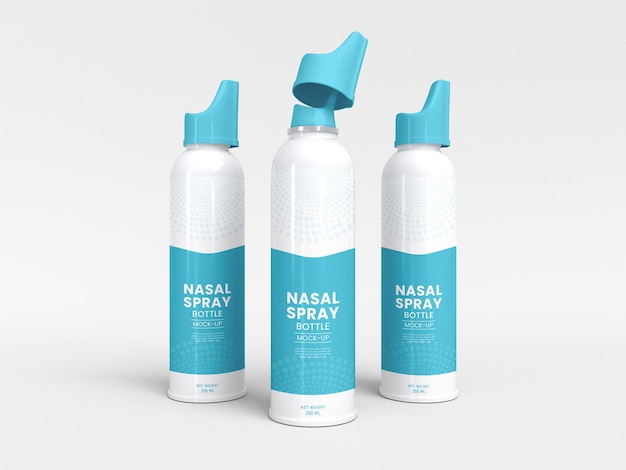 Plastic Nasal Spray Bottle  