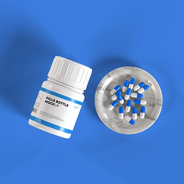 Plastic pil pot model
