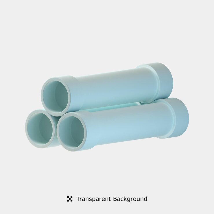 PSD 塑膠管 3d圖像