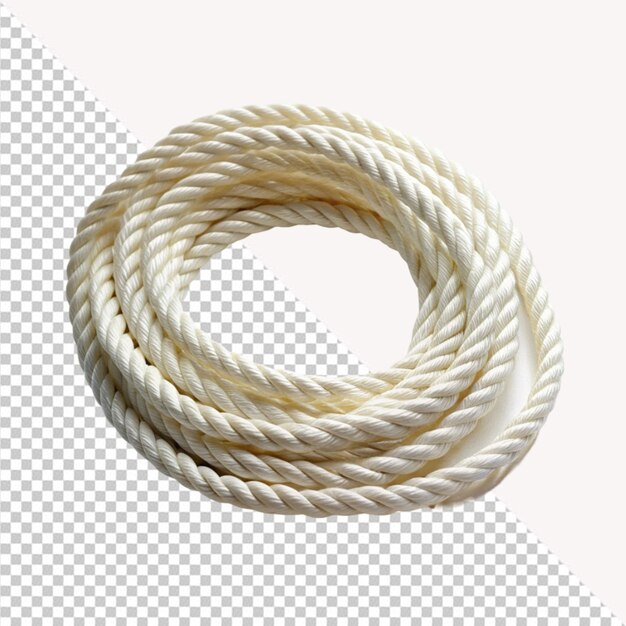 PSD a plastic rope on transparent background