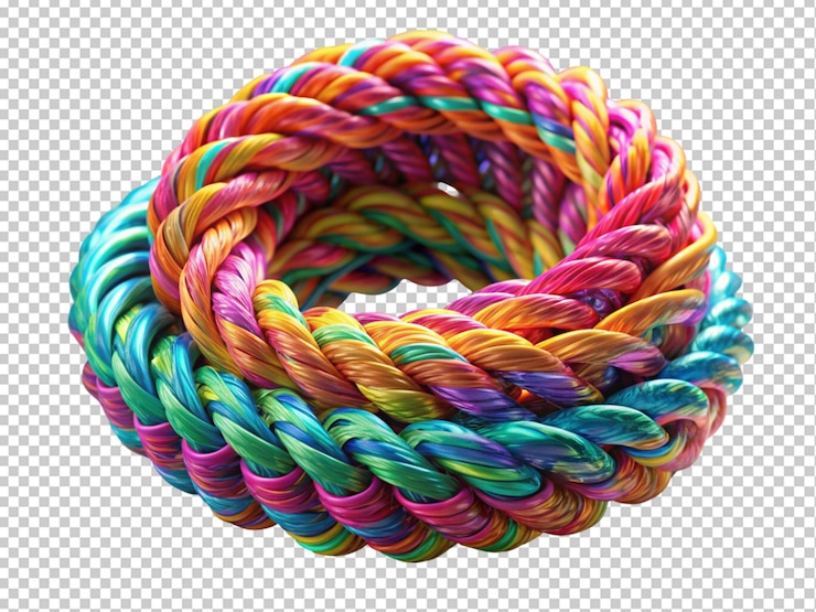 PSD a plastic rope