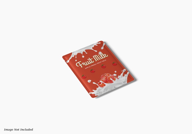 PSD plastic sachet mockup premium psd