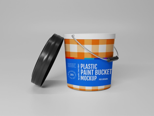 Plastic verfemmer mockup 3d-rendering