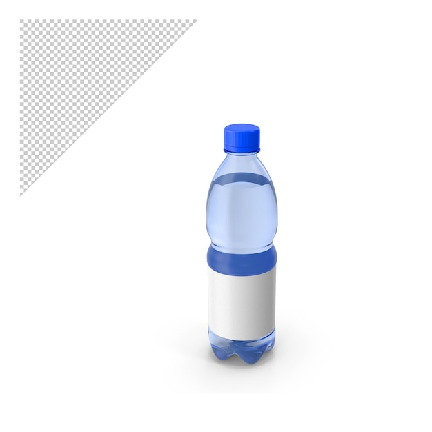 Plastic water bottle png