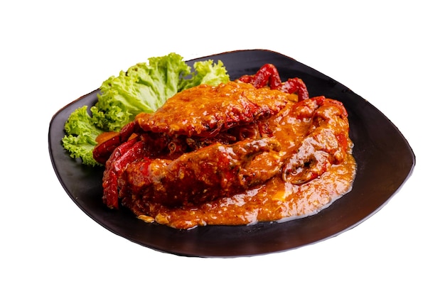 肉とブロッコリーが入った皿