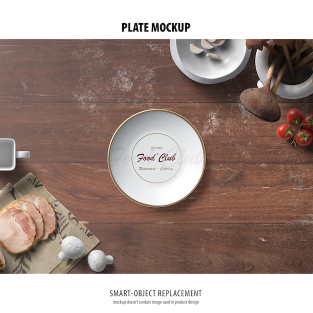 Plate Mockup