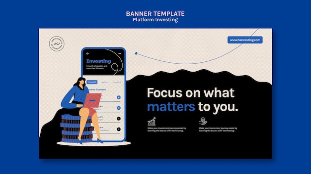 platform investing horizontal banner