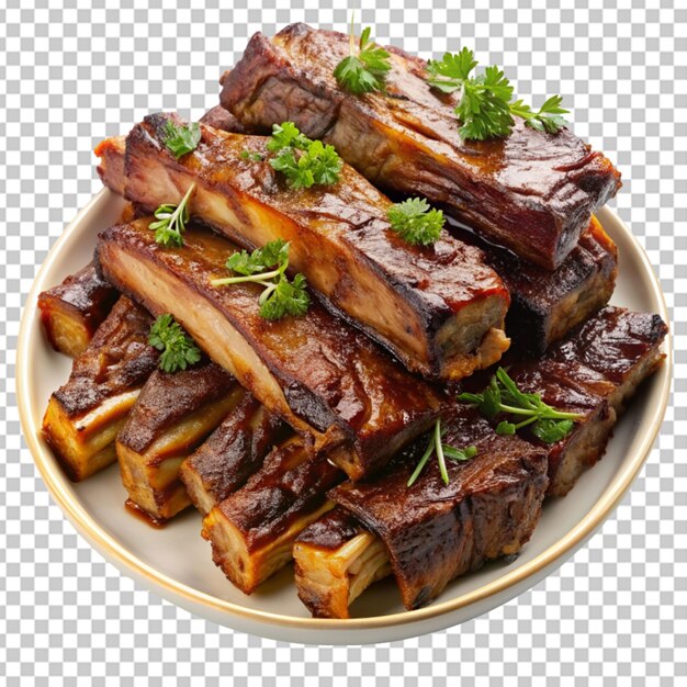 PSD platter of tender beef ribs