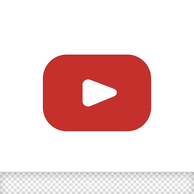 Play Button Icon youtube psd editable