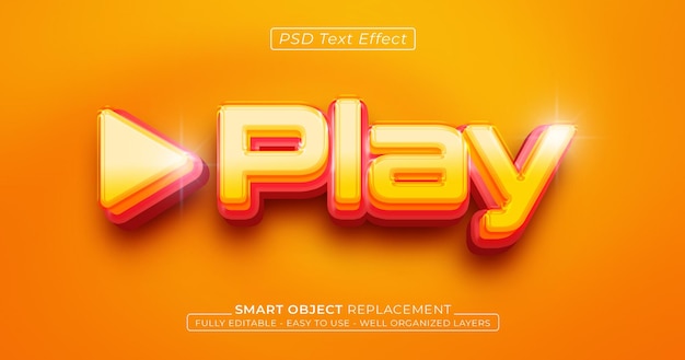 Play Font PNG, 3100+ Play Text Effect PSD Download