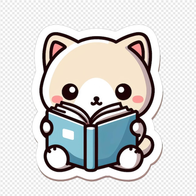 Playful feline png sticker