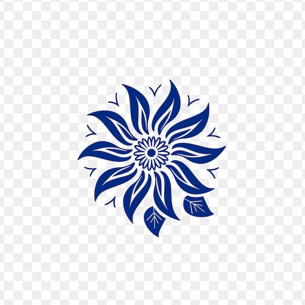Playful zinnia logo with decorative pinwheels and sunshine d creative psd vector design cnc tattoo