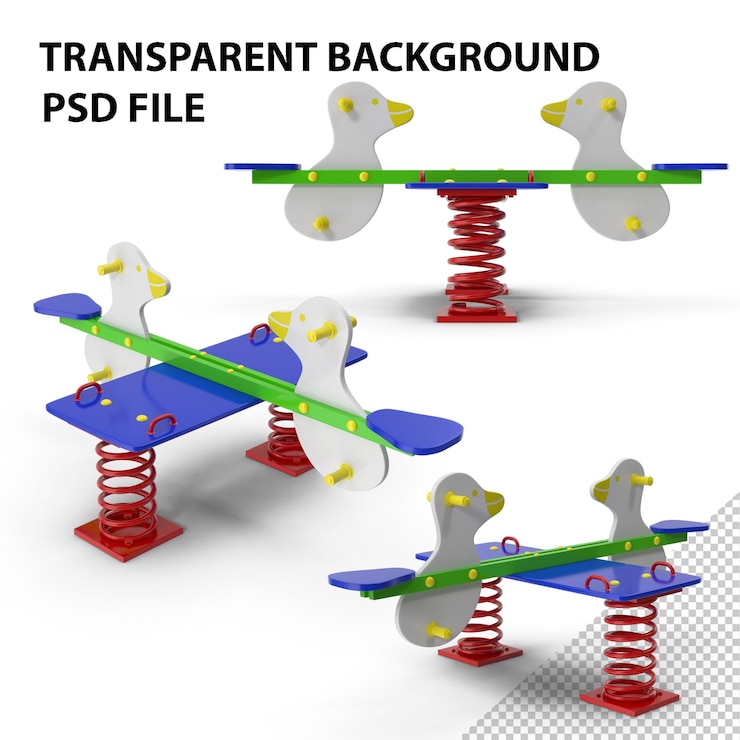 PSD playground spring png