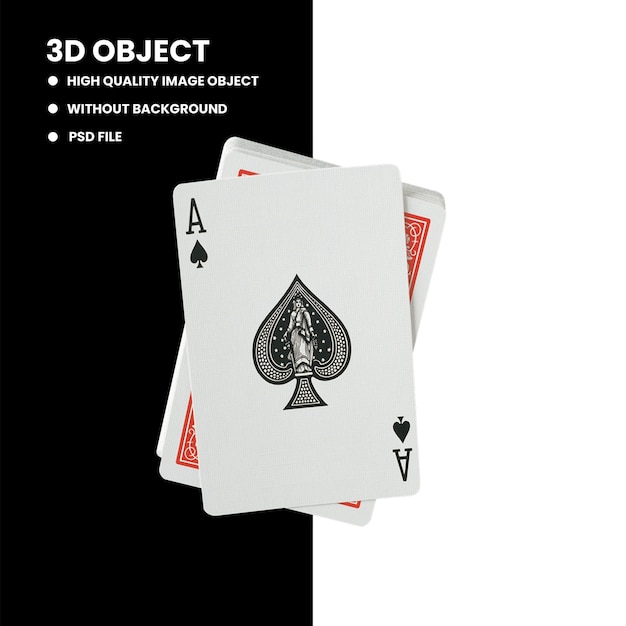 PSD playing card