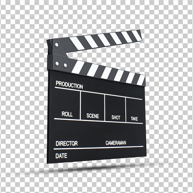 PSD plik psd clapper board do filmu