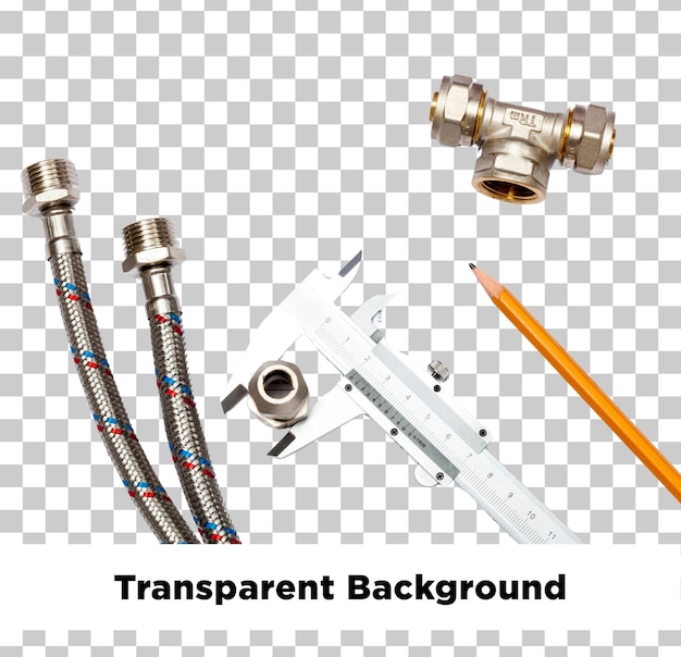 Plumbing tools and equipment transparent background