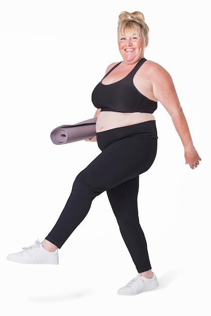 Plus size odzież sportowa dla kobiet 39s mody psd makiety