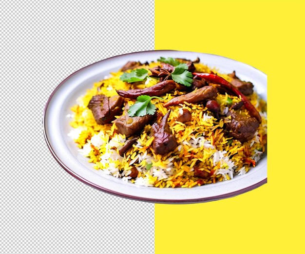 PSD płytka biryani 3d render psd pliki i biriyani mockup designs