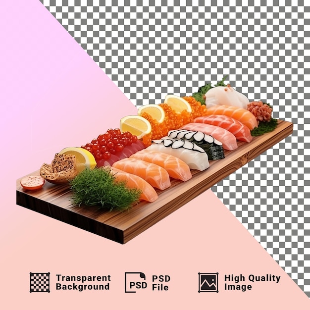 Płytka Do Sushi Izolowana Na Przezroczystym Tle Png