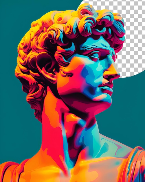 PSD png 3d render david michelangelo эстетическая скульптура давида микеланджело png эстетическая статуя давида