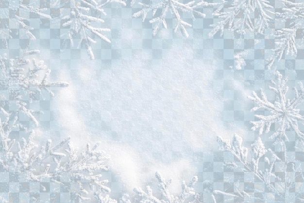 PNG A white snowflakes background nature winter frost