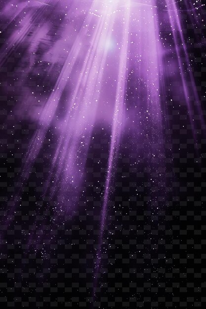 Png ambient light rays met subtle light en purple mystical col neon transparante y2k collecties