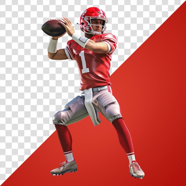 PNG Amerikaanse voetballer voetbal Amerikaanse helm