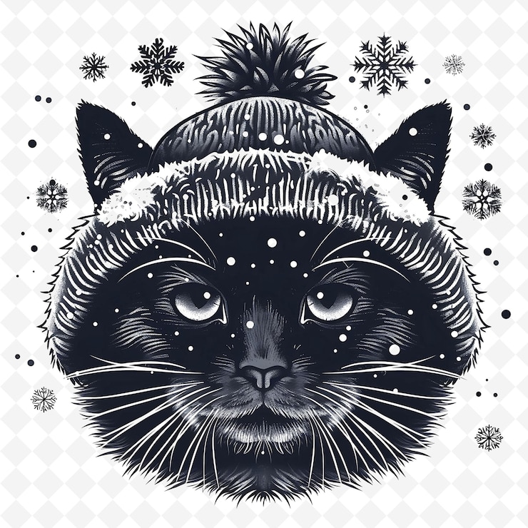 PSD png animal line art and frame stamps collage stamp natural sketch for character illustration