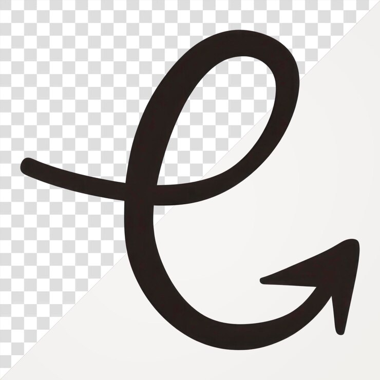 PSD png arrow symbol black illustration