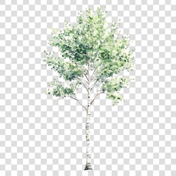 PSD png art illustration watercolor plant
