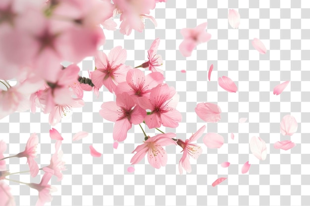 PNG 꽃은 야외에서 꽃을 피운 배경입니다.