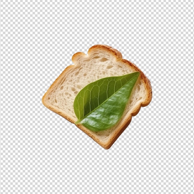 PSD png brood op doorzichtige achtergrond