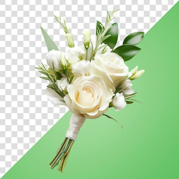 PNG bruiloftscorsage bruiloftsbloemen natuurlijk