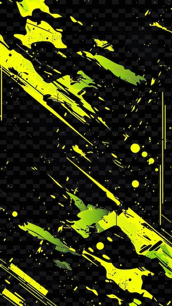Png Camouflage Tape Decal With Digital Camo and Neon Accents Ca Creative Neon Y2K Shape Decorativem
