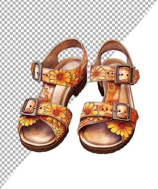 PSD png cartoon schoenen