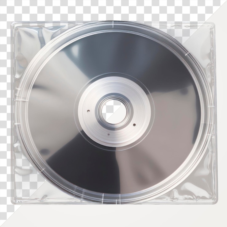 PSD png cdケース ブラックバックグラウンドテクノロジー