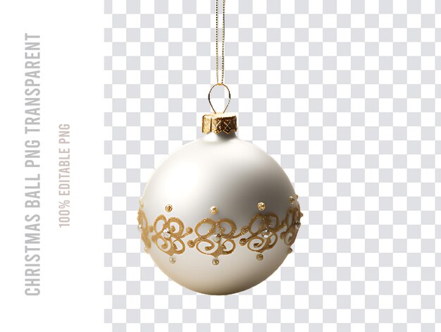 PSD png christmas ball transparent