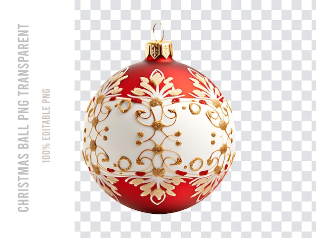 PSD png christmas ball transparent