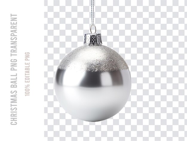 PSD png christmas ball transparent