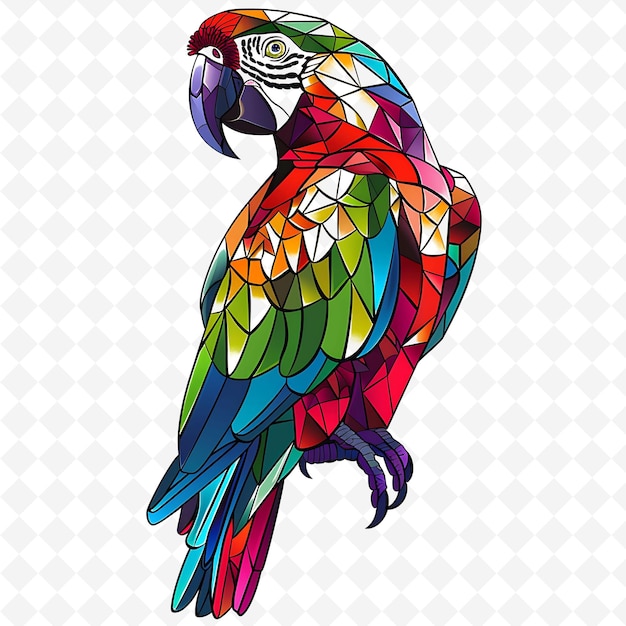 PSD png creative animal outlines opere d'arte accattivanti che celebrano la natura e la diversità della fauna selvatica