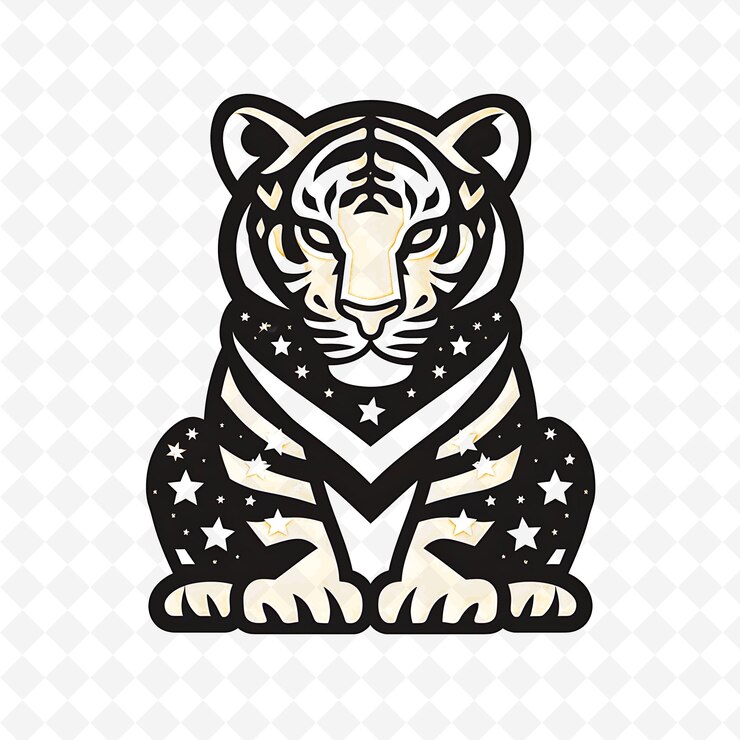 PSD png creative animal outlines captivating artwork celebrating natures diverse wildlife