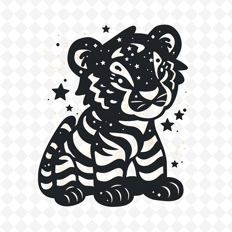PSD png creative animal outlines captivating artwork celebrating natures diverse wildlife