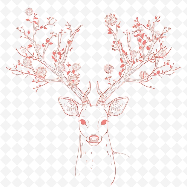 PSD png creative animal outlines captivating artwork celebrating natures diverse wildlife