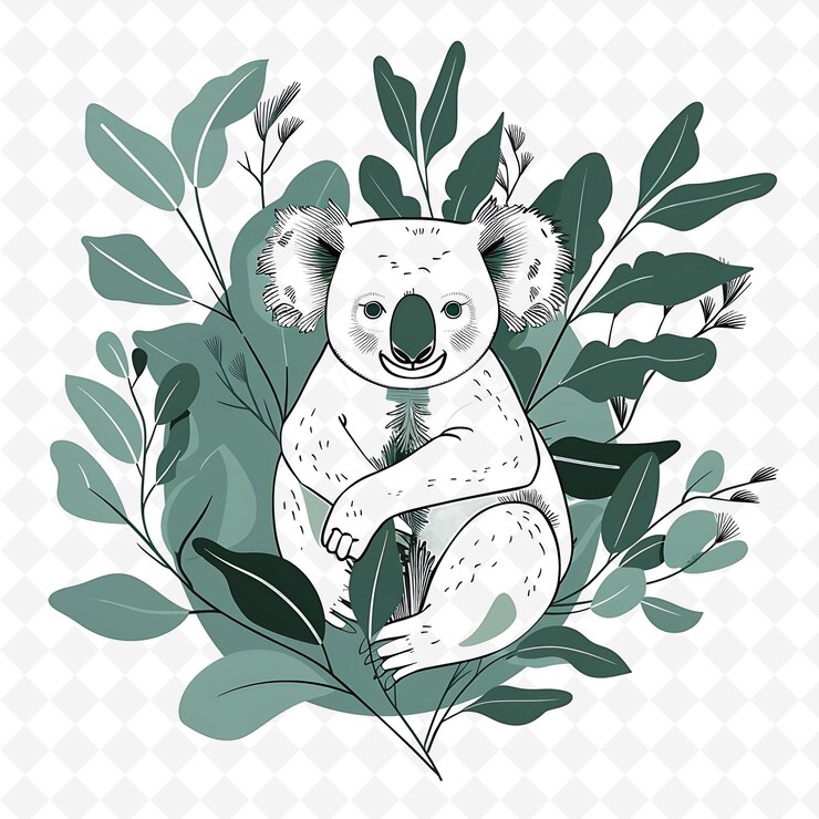 PSD png creative animal outlines fascynujące dzieła sztuki upamiętniające naturę i różnorodność dzikiej przyrody