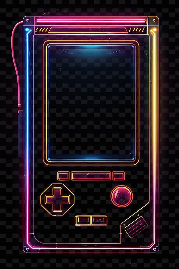 PSD png cyber neon futuristic design eyecatching neon sign art for advertising and digital marketing
